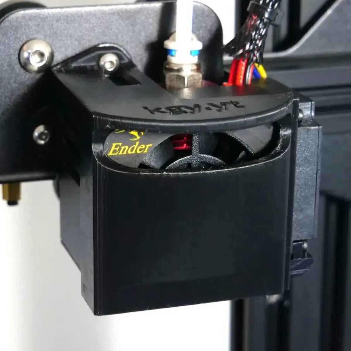 D Printer Files MF File Ender Hot End Fan Cover Anti Stringing Creality Cloud