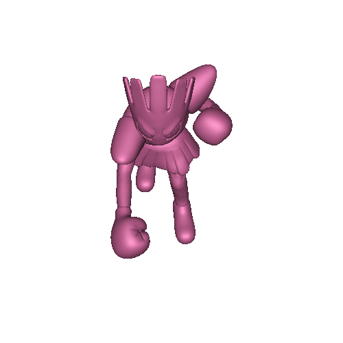 Pokemon Hitmonlee Hitmonchan Tyrogue Hitmontop 3D Models