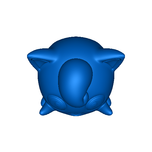 Pokemon Jigglypuff Wigglytuff Igglybuff 3D Printing 3D Models