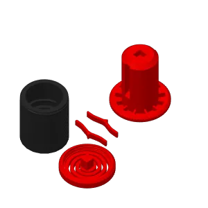 Red Button Fidget