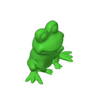 大眼蛙 Frog (免支撐、NO support)