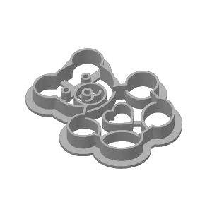 teddy bear cookie cutter