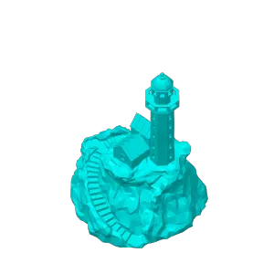 Lighthouse Island in LowPoly style !