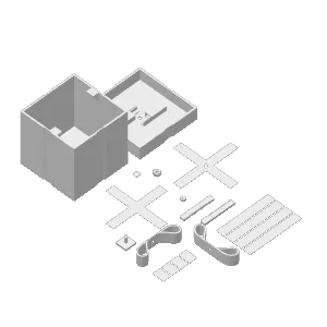 Gift box with lock
