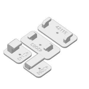 Lego technic wall mounts