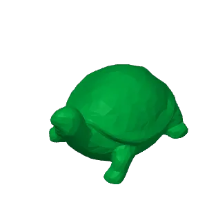 Low-Poly 3D Model - TURTLE 低面數-烏龜