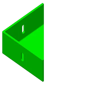 Winkel für Lack - Einhausung /LACK enclosure corner bracket