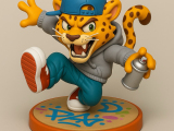Graffiti Cheetah-0