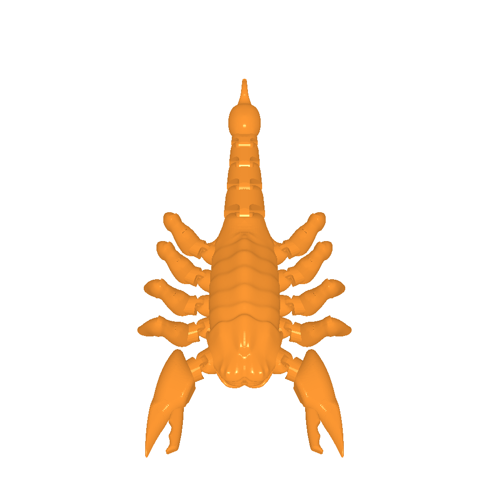 Articulated scorpion