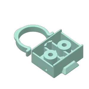 90° Spool Adapter for Ender-3 V3 SE/KE Reel arm