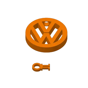 Volkswagen Key Chain