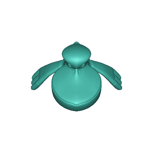 Pokemon Pelipper #279 - Pronto para impressão 3D!