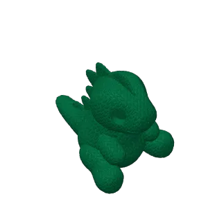 Cute Knitted Dino