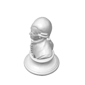 Mozart sculpture（generated by Revopoint POP）