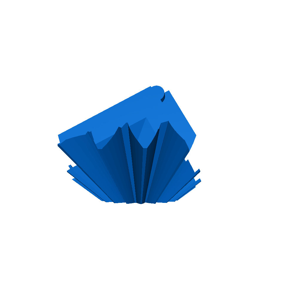 TARDIS gear cube
