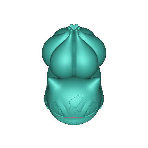 Pokemon Bulbasaur &amp; Ivysaur &amp; Venusaur (3D baskı)