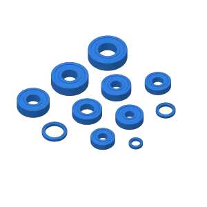 Print in place bearings V2