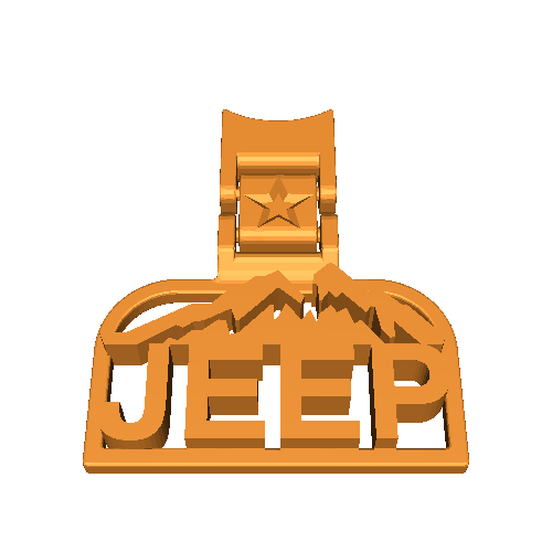 Jeep Keychain