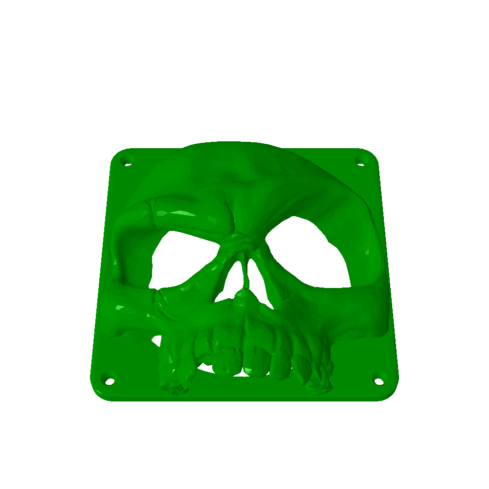 Fan skull