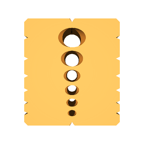 Drilling guide 90/45º