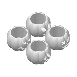 Halloween Pumpkin Tealight  Holder