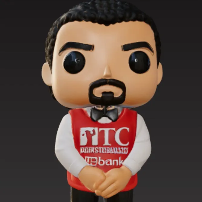 Bad Bunny on Happy Gilmore 2 Funko Pop
