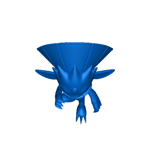 Pokemon Weavile #461 - Ready for 3D Printing!