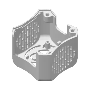 Hotend cover triskel for Ender 3 V2