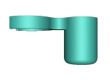 Vacumm cleaner probe support V2-0