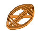 Football Cookie Cutter-2
