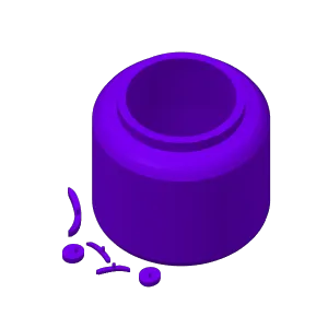 Lego pot