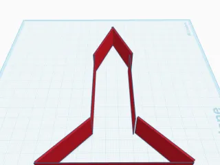 Rocket ship cookie cutter
