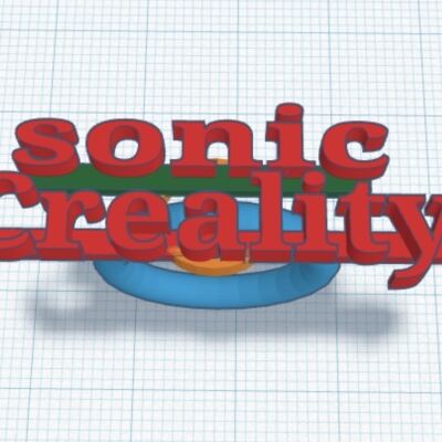 Sonic creality ring 3d model