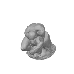 thinking statue