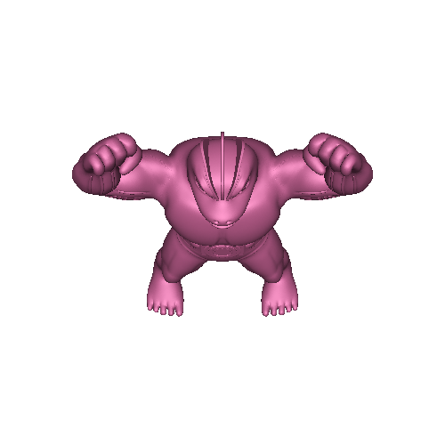Pokemon Machop & Machoke & Machamp - 3D Printing!