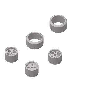 hotwheels tuner/rally wheels 