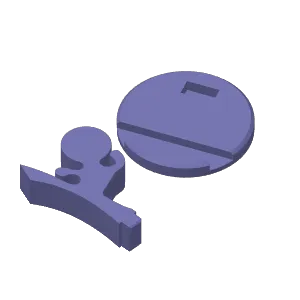 Karate Phone Stand (More angled)