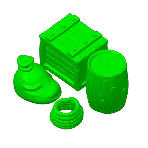 Shipment cargo containers