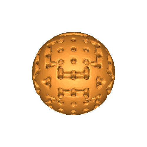 Bola de basquetebol sem ar - design único