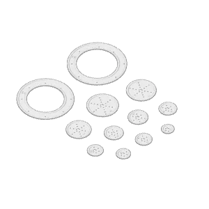 Spirograph drawing template