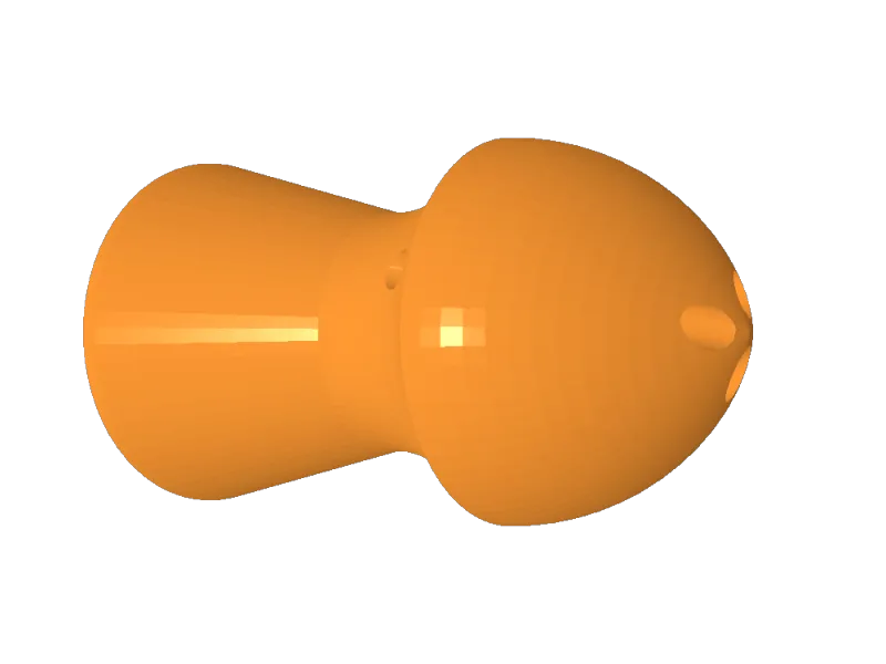 .500 Diabolo luchtkogel blaaspijp dart