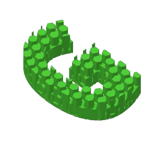 The "G"-shaped pop it toy