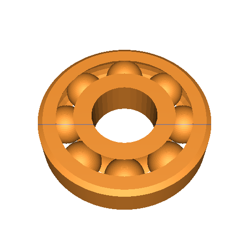 Base girevole + cuscinetto