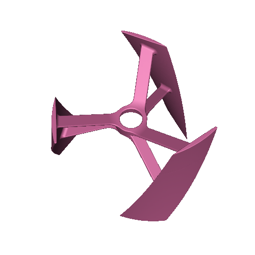 Vertical Axis Wind Turbine Model