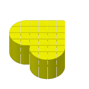 Sliding Heart Pixel Fidget