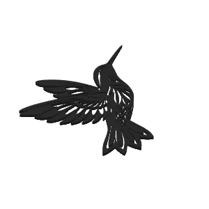 WallArt Humming Bird 012