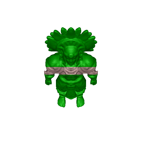 Mayan God Statue