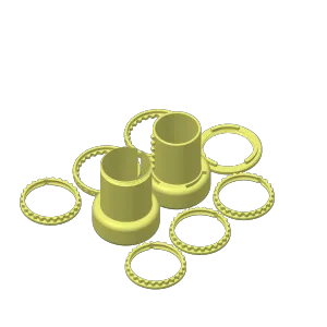 Cryptex Storage Container
