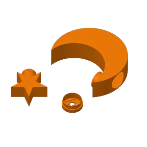 Crescent moon