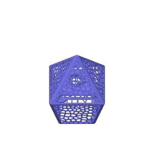 Voronoi-Lampenschirm / Voronoi Lampshade